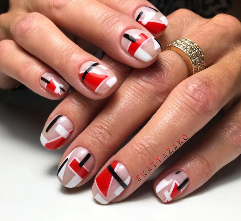 Gel Polish Komilfo Deluxe Series D080 (red, enamel), 15 ml.