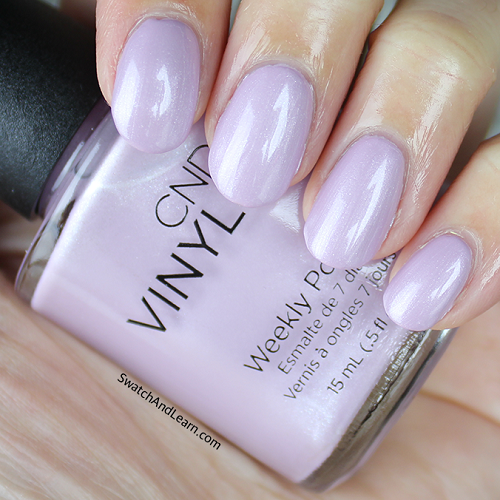 Varnish CND Vinylux Weekly Polish - Lavender Lace (216) (light violet pink, with micro shine), 15 ml