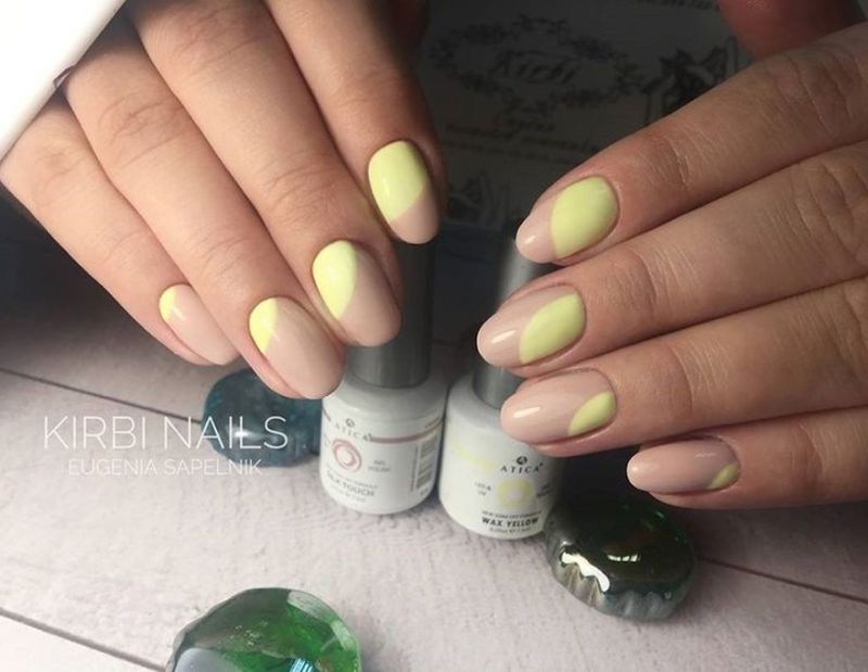 Gel varnish Atica GPM111 Wax Yellow (light yellow, neon), 7.5 ml