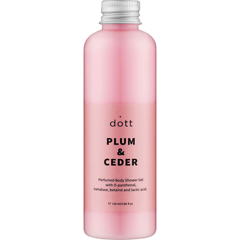 Dott Парфюмированный гель для душа - PLUM & CEDAR, 120 мл