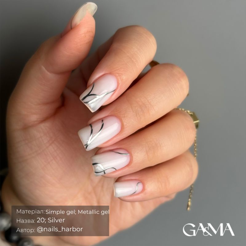 GA&MA Gel sample Simple gel 001 Clear, 15 ml
