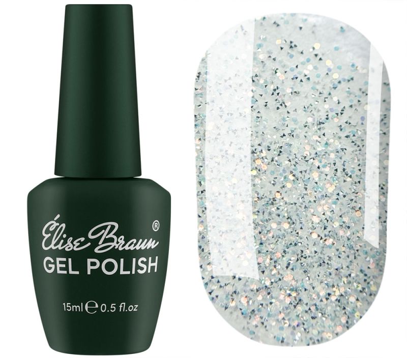 ELISE BRAUN Top Opal No Wipe Топ для нігтів №2, 15 мл