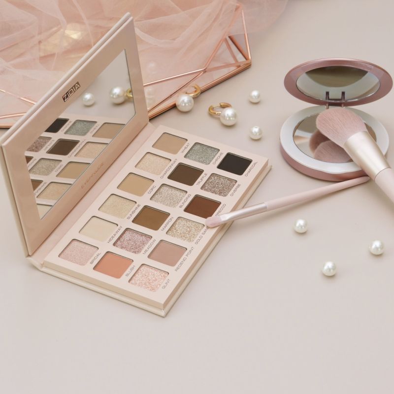 ZIDIA Eyeshadow Palette - Evernude - палетка теней