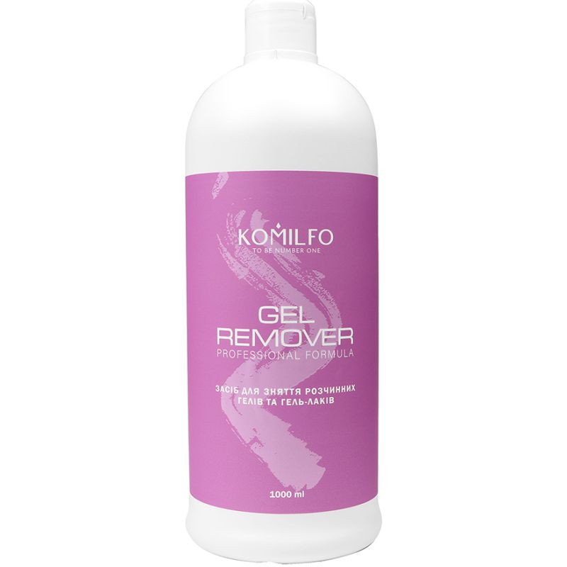Komilfo Gel Remover - soak off gel and gel polish remover, 1000 ml