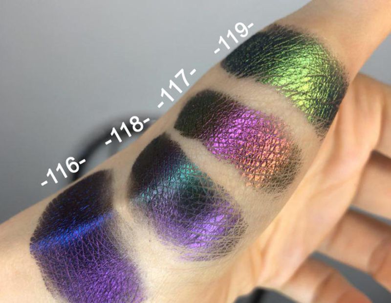 Pigment for eyelids SINART, Ultra Marine Violet No. 116 (blue chameleon), 0.5 g