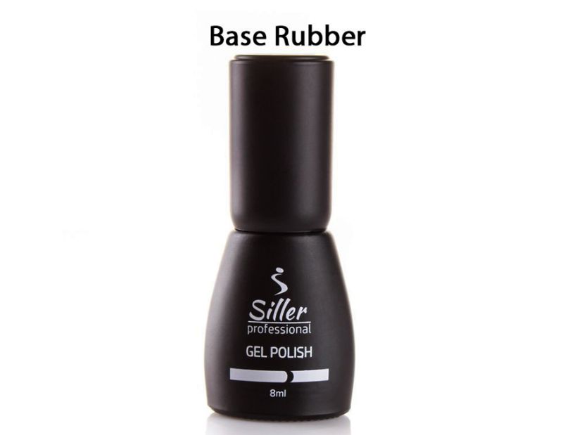 Siller База для нігтів каучукова Base Rubber, 8 мл