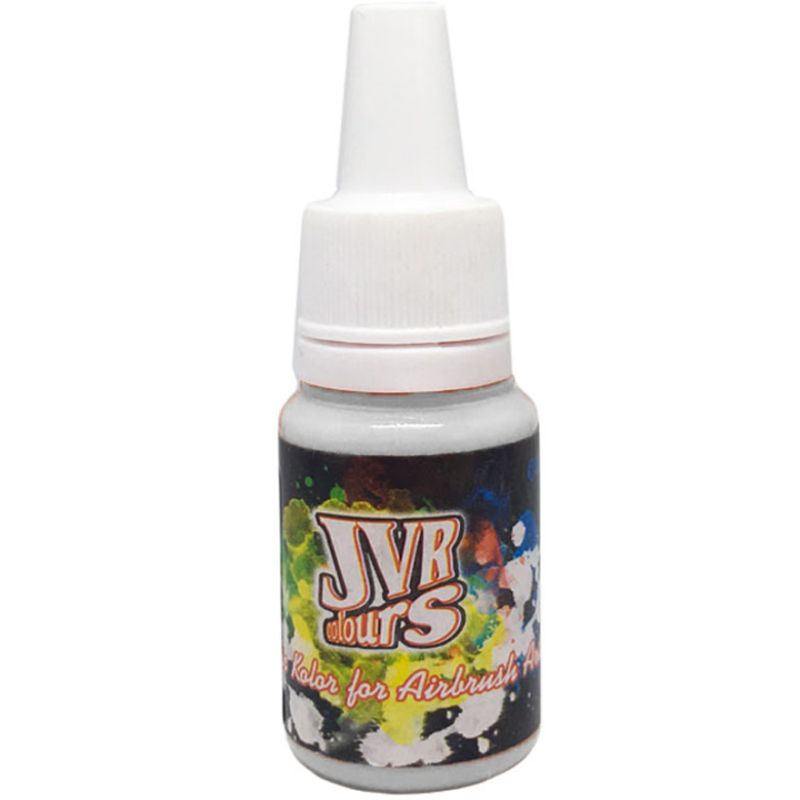 Airbrush paint JVR Revolution Kolor, Metal Perl silver No. 301, 10 ml