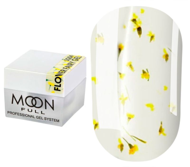 Moon Full Гель з сухоцвітами Flower Fairy Gel №SQ04, 5 мл