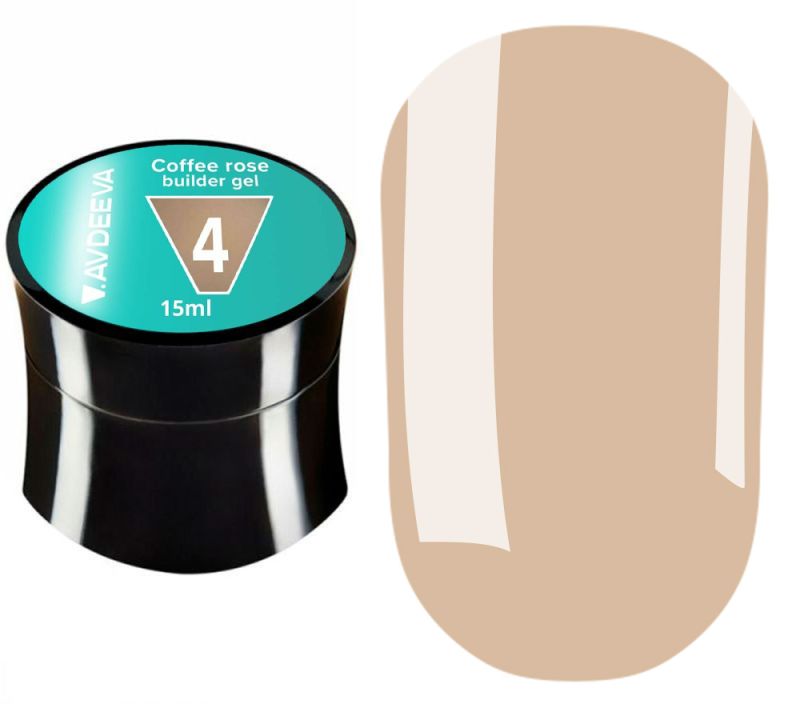 Victoria Avdeeva Nail gel Builder gel Beige, 50 ml