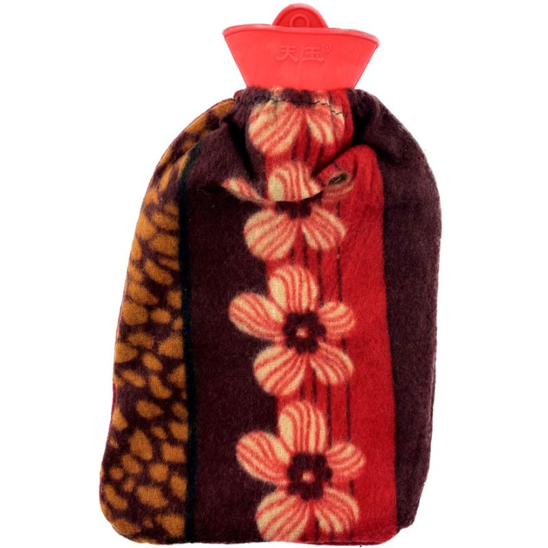 Hand and body warmer in fleece, assorted colors (not electric) 500 ml