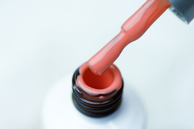 Atica Shiny Apricot GPM42 gel-varnish (ripe apricot, enamel), 7.5 ml