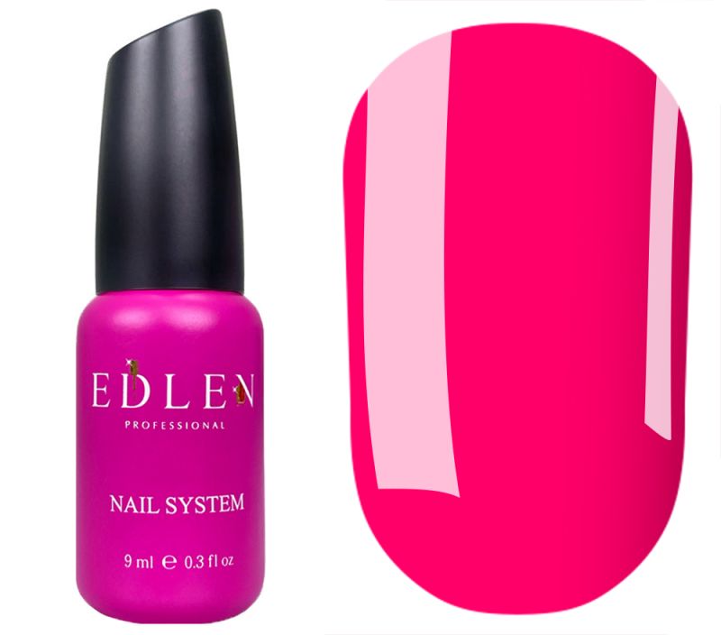 Edlen Nail base Cover base Neon 45 (pink, neon), 9 ml