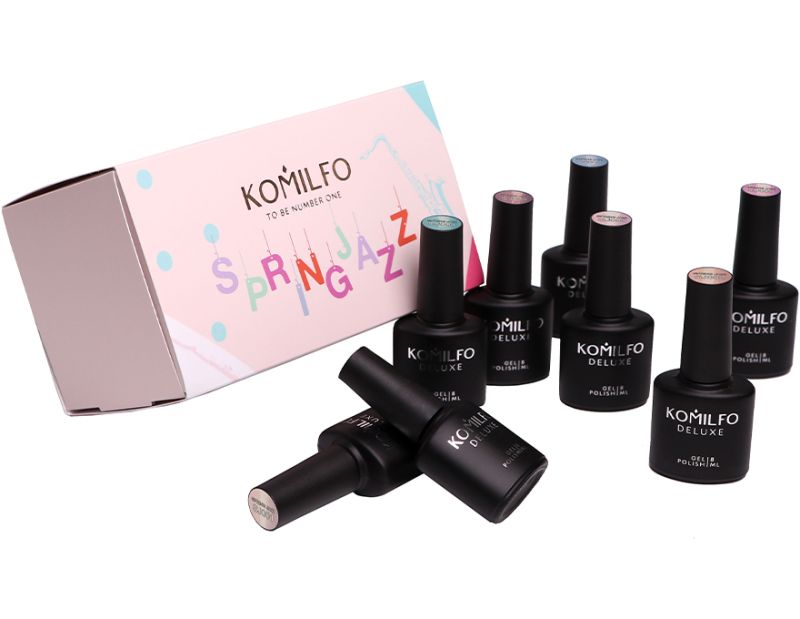 Набор гель-лаков Komilfo Spring Jazz
