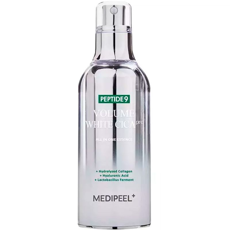 MEDI-PEEL Есенція киснева освітлююча для обличчя з центеллою Peptide 9 Volume All In One White Cica Essence Pro, 100 мл