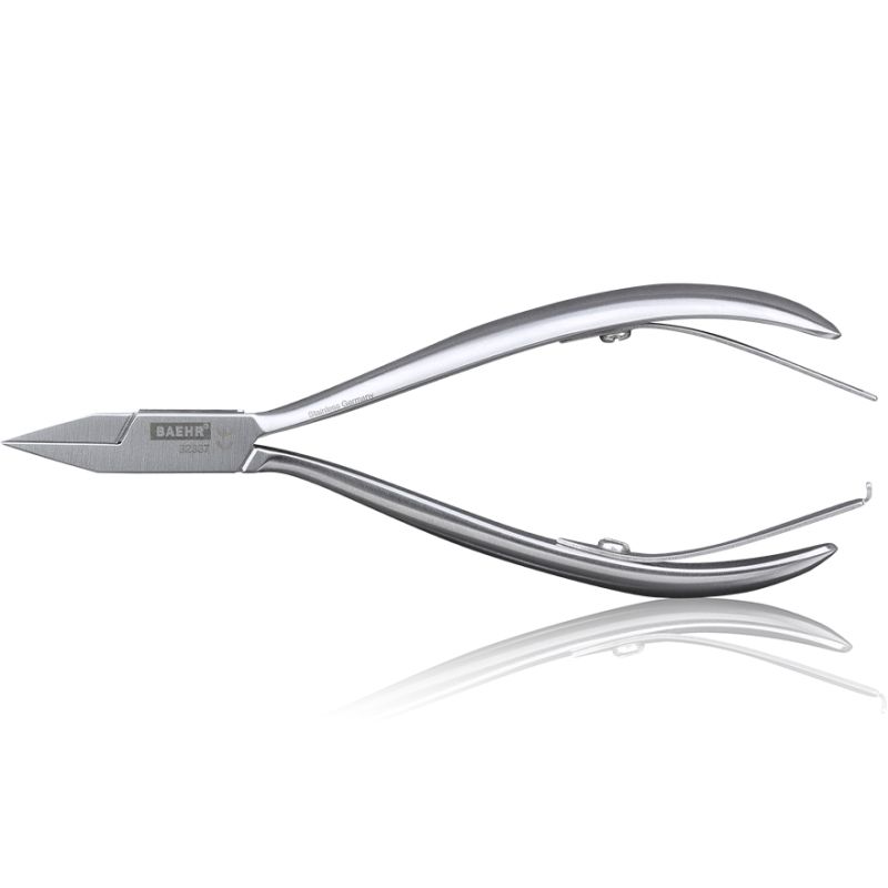 Baehr Nail nippers, angled, 13 cm
