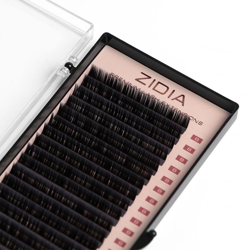 ZIDIA Premium Lash Extensions 20 стрічок - М0,07 х 8 mm