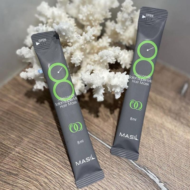 Masil 8 Seconds Salon Super Mild Hair Mask - Revitalizing mask for weakened hair, 8 ml