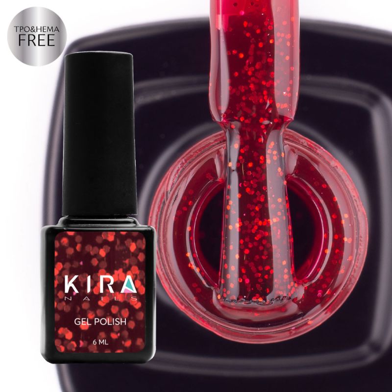 Гель-лак Kira Nails №095 HEMA/TPO free, 6 мл