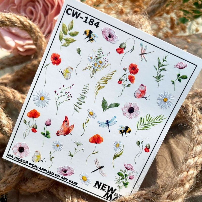 NewMax Slider design CW-184 (flowers)