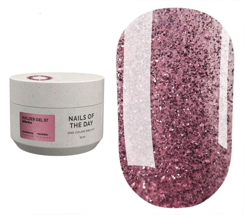 Nails Of The Day Гель для нігтів Builder gel 97, 15 мл