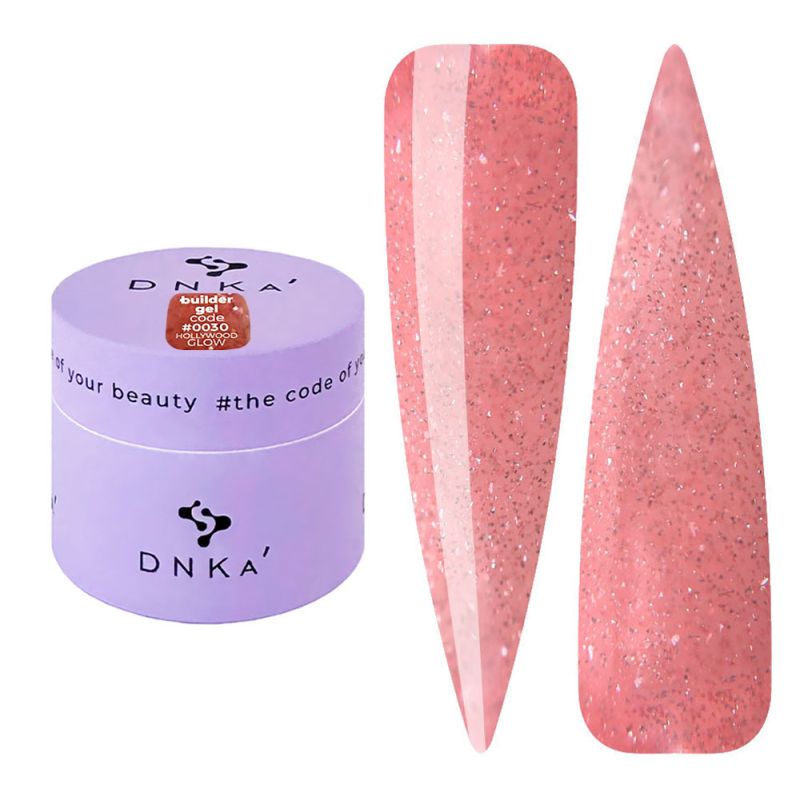 DNKa Гель для ногтей Builder Gel 0030 Hollywood Glow, 15 мл