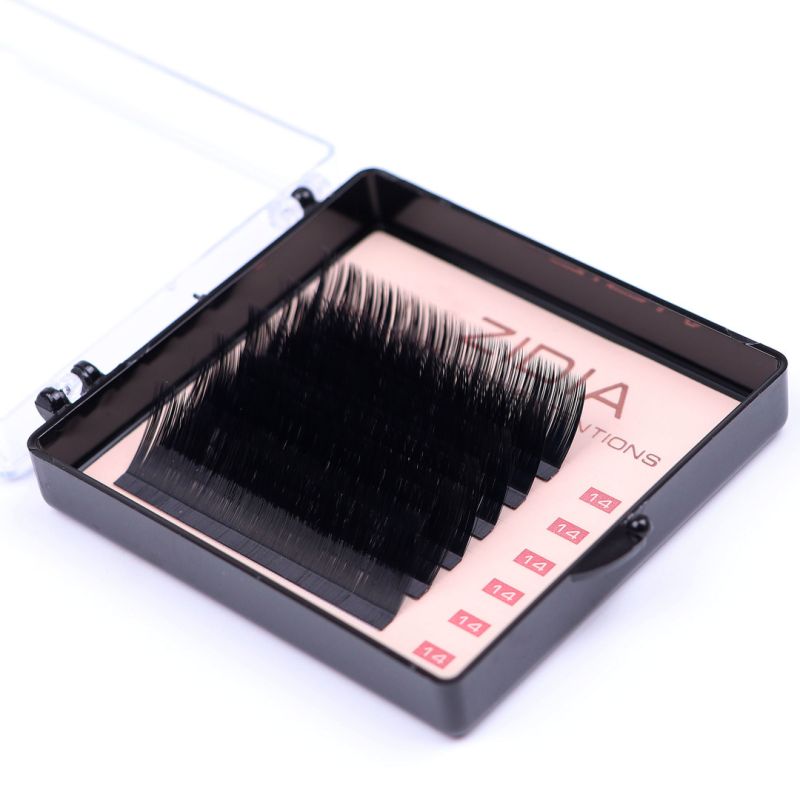 Zidia Premium Lash Extentions 6 лент - L0,07 х 14 mm
