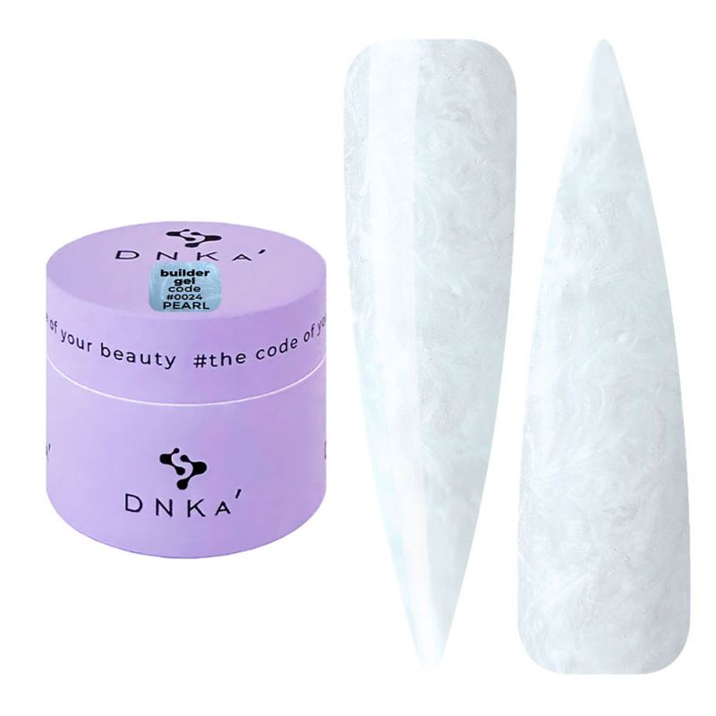 DNKa Гель для ногтей Builder Gel 0024 Pearl, 15 мл