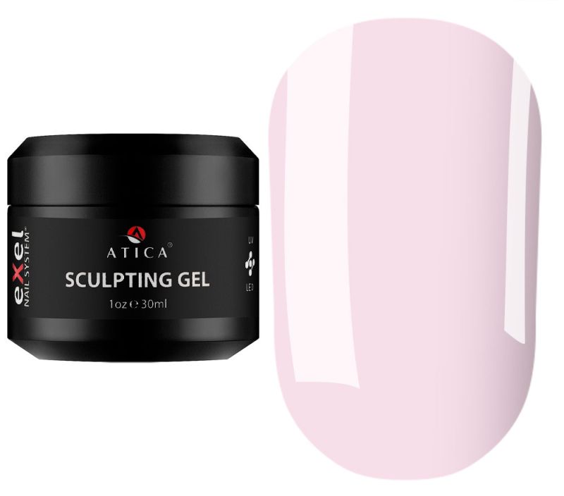 Atica Моделюючий гель Sculpting Gel Candy Pink 07, 30 мл