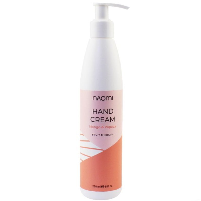 Naomi hand cream Mango & Papaya, 250 ml (with dispenser)