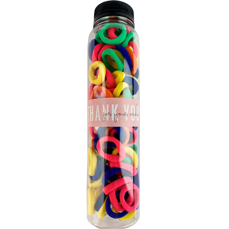 A set of rubber bands in a tube No. 1 (014), 100 pcs