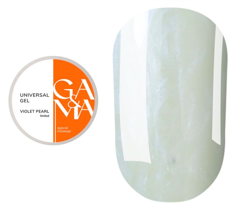 GA&MA Universal Gel Violet Pearl limited, 15 ml