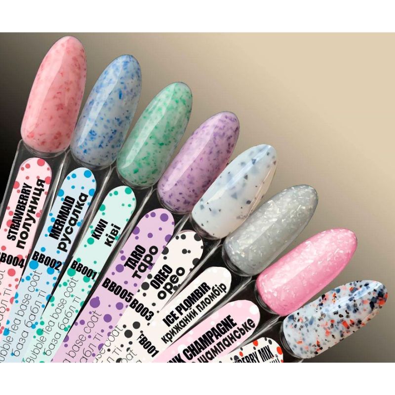 Molekula Base Coat Bubble Tea Strawberry #BB004, 12 ml