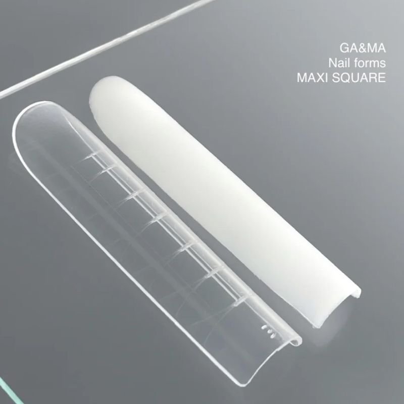 Ga&Ma Верхние формы Nails forms Maxi square collaboration with