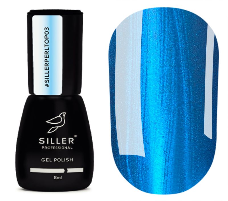 Siller Top for nails Perl Top No. 03, 8 ml