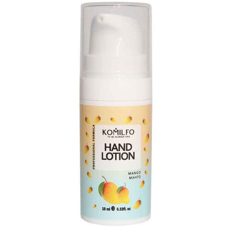 Komilfo Hand Lotion Mango - Mango Hand Lotion, 10 ml