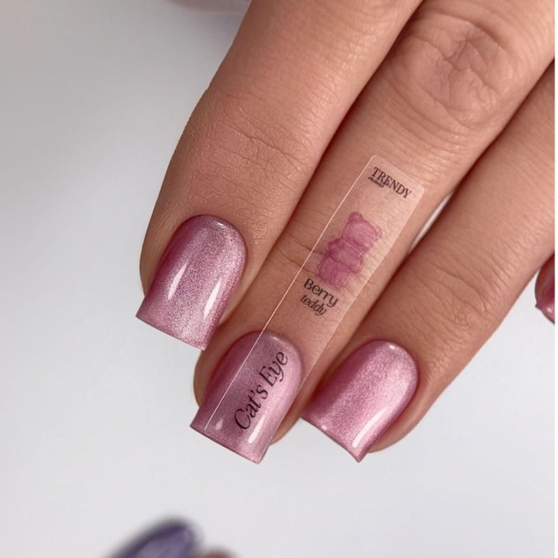 Trendy Nails Гель-лак Gel Polish Cat Eye's Gummy Bear "Berry Teddy", 5 мл