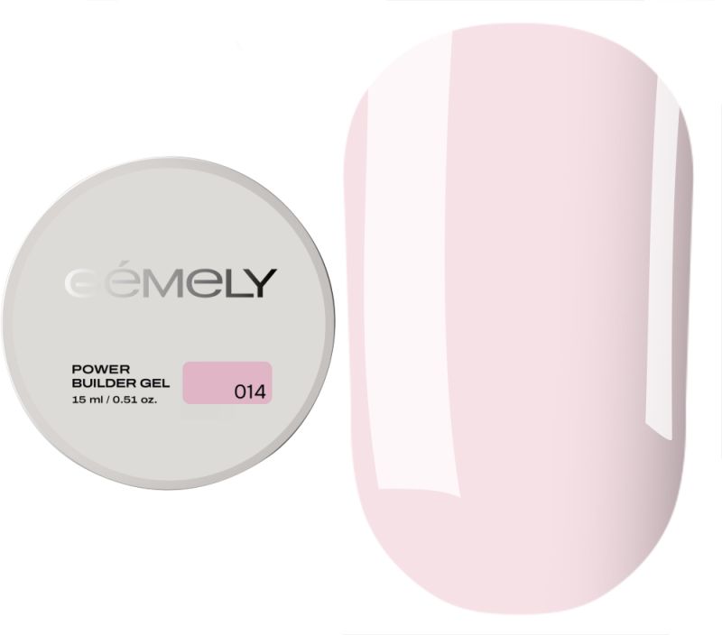  GÉMELY ex GA&MA Гель для нігтів Power Builder gel 014, 15 мл