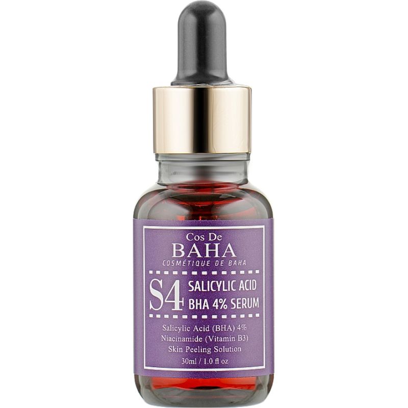 Cos De BAHA Acid serum for problem skin S4 Salicylic Acid BHA 4% Serum, 30 ml