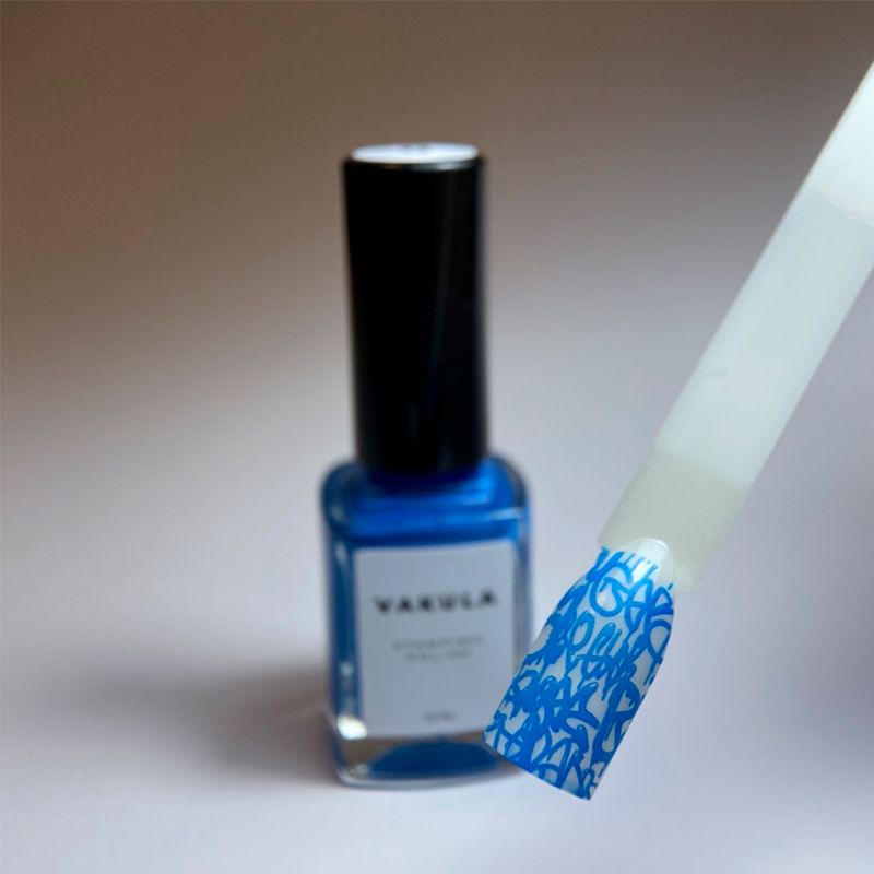 Vakula Nails Stamping varnish No. 09 blue