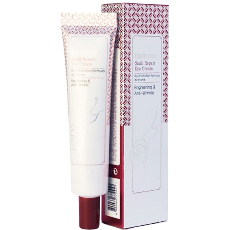 FARMSTAY Snail Repair Eye Cream - Eye cream with snail mucin, 40 ml