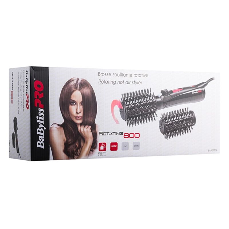 BaByliss PRO Rotating hair dryer with automatic rotation, diameter 40-50 mm (12 months warranty)