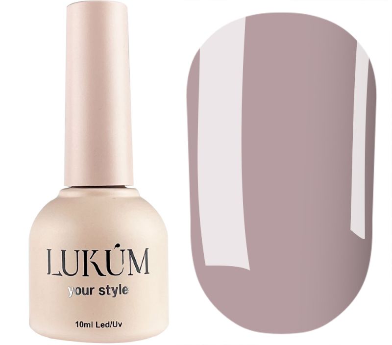 Lukum Gel polish for nails Marsala Collection №07, 10 ml