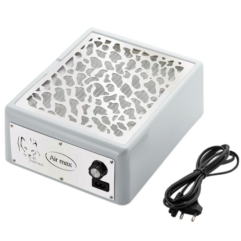 AIR MAX Manicure extractor hood Panther '24, 220V, white with white panel (24 months warranty)
