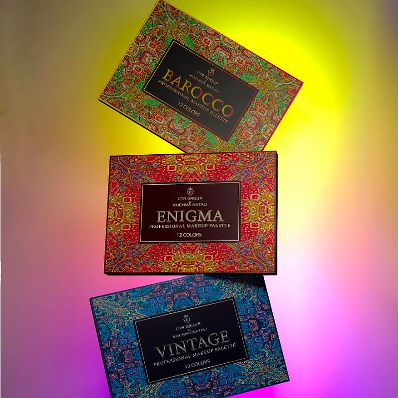 CTR Eye Shadow Palette Enigma, 12*2.5 g