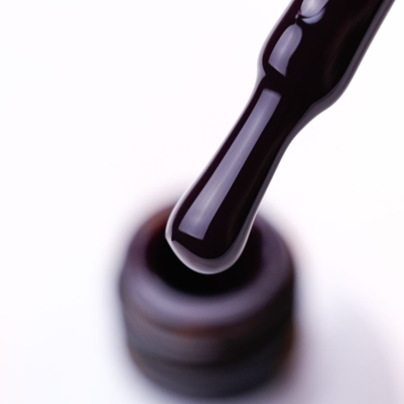Atica Black Cherry GPM73 gel-varnish (dark plum, enamel), 7.5 ml