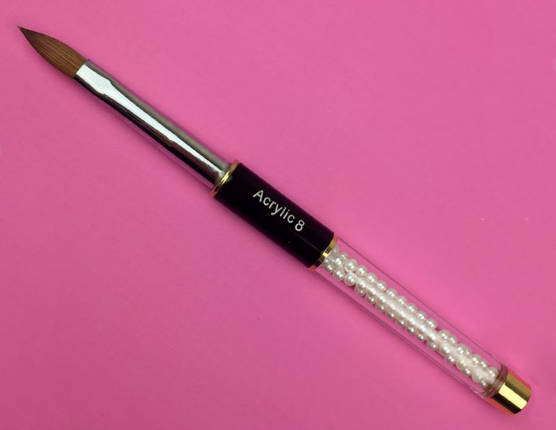 Кисть Kira Nails Acrylic 8 (Kolinsky)
