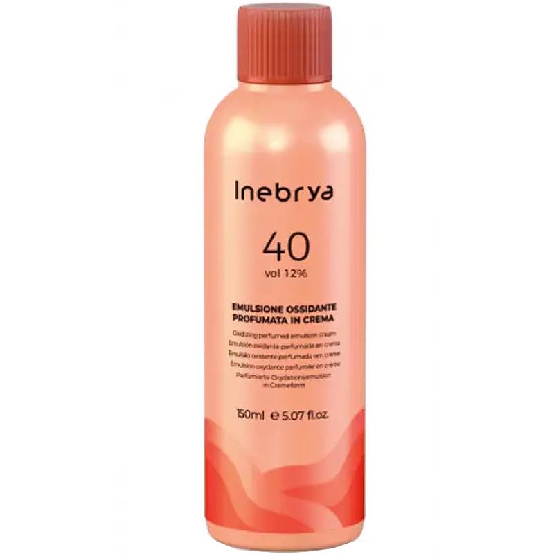Inebrya Парфюмерная окислительная эмульсия Inebrya Color 40 Vol Oxidizing Perfumed Emulsion Cream, 12%, 150 мл