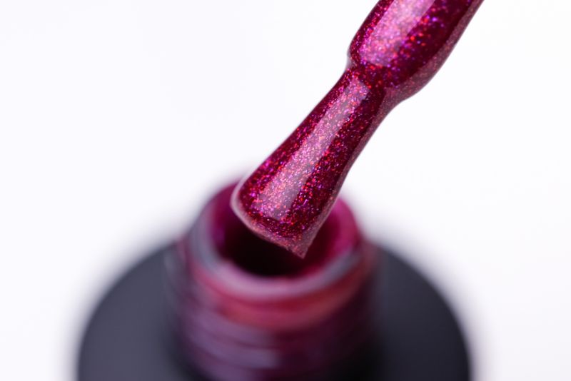 OXXI Gel nail polish No. 237 (wine, micro-shine), 10 ml