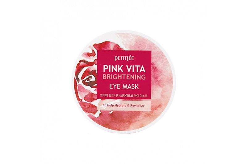 PETITFEE PinkVita Brightening Eye Mask 60 pcs