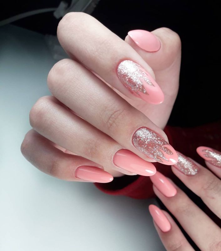Kira Nails gel varnish No. 057 (salmon pink, enamel), 6 ml